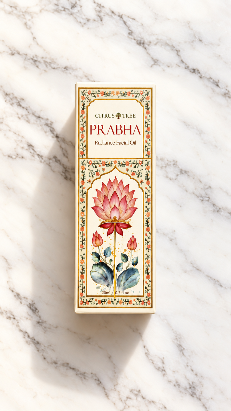 Prabha Radiance Facial Oil - Ayurvedic Kumkumadi Glow Serum with Saffron & Lotus